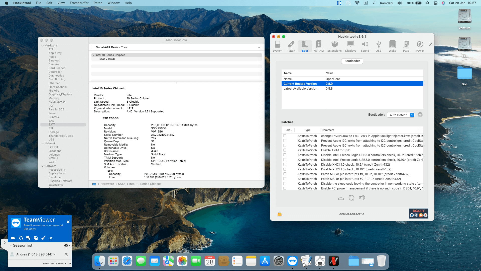 Lenovo Thinkpad T480S 4th [KabyLake R   Intel UHD 620 + PS2]   OpenCore 7